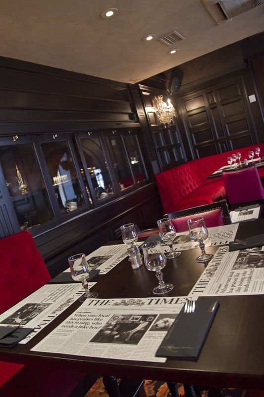 Le Restaurant de l'intérieur !